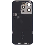 Apple iPhone 15 Pro Back Cover with Magnet Bazel incl NFC and Flash Flex - White Titanium Pulled C