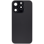 Apple iPhone 15 Pro Back Cover with Magnet Bazel incl NFC and Flash Flex - Black Titanium Pulled C