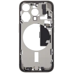 Apple iPhone 15 Pro Middle Frame with Small Parts - Natural Titanium Pulled C