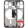 Apple iPhone 15 Pro Middle Frame with Small Parts - Natural Titanium Pulled C