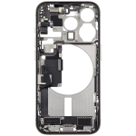 Apple iPhone 15 Pro Middle Frame with Small Parts - Natural Titanium Pulled C