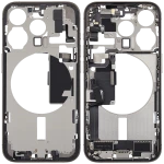 Apple iPhone 15 Pro Middle Frame with Small Parts - Natural Titanium Pulled B