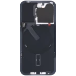 Apple iPhone 15 Pro Back Cover with Magnet Bazel incl NFC and Flash Flex - Blue Titanium Service Pack