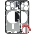 Apple iPhone 15 Pro Middle Frame with Small Parts (No Charger Flex) - Natural Titanium Pulled C