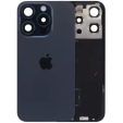 Apple iPhone 15 Pro Back Cover with Magnet Bazel incl NFC and Flash Flex - Blue Titanium Service Pack