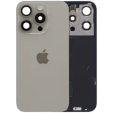 Apple iPhone 15 Pro Back Cover with Magnet Bazel incl NFC and Flash Flex - Natural Titanium Service Pack
