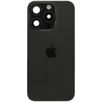 Apple iPhone 15 Pro Back Cover with Magnet Bazel incl NFC and Flash Flex - Black Titanium Service Pack