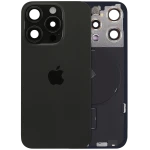 Apple iPhone 15 Pro Back Cover with Magnet Bazel incl NFC and Flash Flex - Black Titanium Service Pack