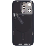 Apple iPhone 15 Pro Back Cover with Magnet Bazel incl NFC and Flash Flex - Black Titanium Service Pack