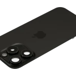 Apple iPhone 15 Pro Back Cover with Magnet Bazel incl NFC and Flash Flex - Black Titanium Service Pack