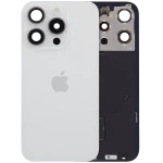 Apple iPhone 15 Pro Back Cover with Magnet Bazel incl NFC and Flash Flex - White Titanium Service Pack