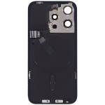 Apple iPhone 15 Pro Back Cover with Magnet Bazel incl NFC and Flash Flex - White Titanium Service Pack