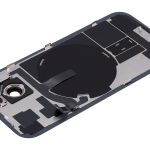 Apple iPhone 15 Back Cover with Magnet Bazel incl NFC and Flash Flex - Black Pulled A