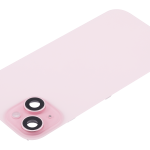 Apple iPhone 15 Back Cover with Magnet Bazel incl NFC and Flash Flex - Pink Pulled A