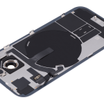 Apple iPhone 15 Back Cover with Magnet Bazel incl NFC and Flash Flex - Blue Pulled A