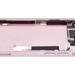 Apple iPhone 15 Middle Frame with Small Parts (No Charger Flex) - Pink Pulled A