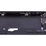Apple iPhone 15 Middle Frame with Small Parts (No Charger Flex) - Black AM Plus