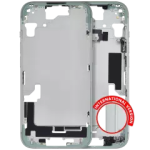 Apple iPhone 15 Middle Frame with Small Parts (No Charger Flex) - Green AM Plus