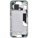 Apple iPhone 15 Middle Frame with Small Parts (No Charger Flex) - Green AM Plus