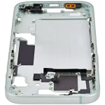 Apple iPhone 15 Middle Frame with Small Parts (No Charger Flex) - Green AM Plus