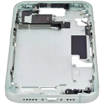 Apple iPhone 15 Middle Frame with Small Parts (No Charger Flex) - Green AM Plus