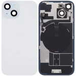 Apple iPhone 15 Back Cover with Magnet Bazel incl NFC and Flash Flex - Blue Pulled C