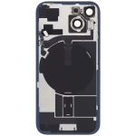 Apple iPhone 15 Back Cover with Magnet Bazel incl NFC and Flash Flex - Black Pulled C