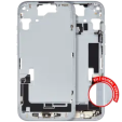 Apple iPhone 15 Middle Frame with Small Parts - Blue Pulled B