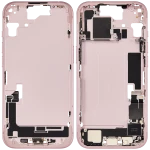 Apple iPhone 15 Middle Frame with Small Parts - Pink Pulled B