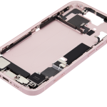 Apple iPhone 15 Middle Frame with Small Parts - Pink Pulled C