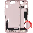Apple iPhone 15 Middle Frame with Small Parts - Pink Pulled A