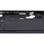 Apple iPhone 15 Middle Frame with Small Parts - Black Pulled B