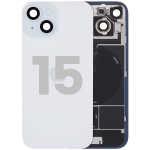 Apple iPhone 15 Back Cover with Magnet Bazel incl NFC and Flash Flex - Blue Pulled A