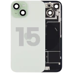 Apple iPhone 15 Back Cover with Magnet Bazel incl NFC and Flash Flex - Green Pulled A