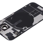 Apple iPhone 15 Back Cover with Magnet Bazel incl NFC and Flash Flex - Yellow Service Pack