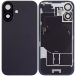 Apple iPhone 16 Plus Back Cover with Magnet Bazel incl NFC and Flash Flex - Black Pulled A