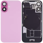 Apple iPhone 16 Plus Back Cover with Magnet Bazel incl NFC and Flash Flex - Pink Pulled A