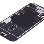 Apple iPhone 16 Plus Back Cover with Magnet Bazel incl NFC and Flash Flex - White Pulled A