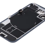 Apple iPhone 16 Plus Back Cover with Magnet Bazel incl NFC and Flash Flex - Black Pulled A