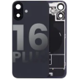 Apple iPhone 16 Plus Back Cover with Magnet Bazel incl NFC and Flash Flex - Black Pulled B