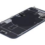Apple iPhone 16 Plus Back Cover with Magnet Bazel incl NFC and Flash Flex - Black Pulled B