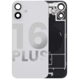 Apple iPhone 16 Plus Back Cover with Magnet Bazel incl NFC and Flash Flex - White Pulled B