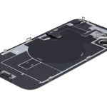 Apple iPhone 16 Plus Back Cover with Magnet Bazel incl NFC and Flash Flex - White Pulled B