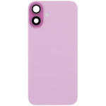 Apple iPhone 16 Plus Back Cover with Magnet Bazel incl NFC and Flash Flex - Pink Pulled B