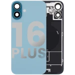 Apple iPhone 16 Plus Back Cover with Magnet Bazel incl NFC and Flash Flex - Teal Pulled B