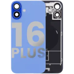 Apple iPhone 16 Plus Back Cover with Magnet Bazel incl NFC and Flash Flex - Ultramarine Pulled B