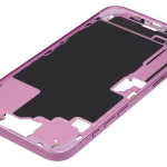 Apple iPhone 16 Plus Middle Frame with Small Parts (No Charger Flex) - Pink Pulled A
