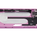 Apple iPhone 16 Plus Middle Frame with Small Parts (No Charger Flex) - Pink Pulled A