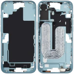 Apple iPhone 16 Plus Middle Frame with Small Parts - Teal Pulled A