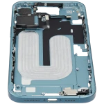 Apple iPhone 16 Plus Middle Frame with Small Parts - Teal Pulled A